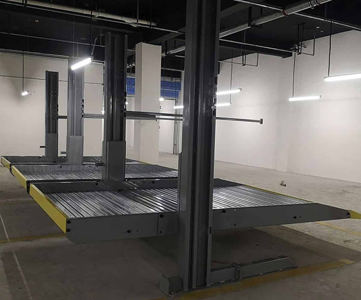 兩柱簡易升降類立體停車庫短租